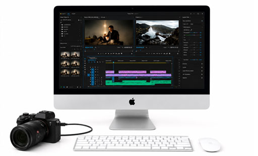 DCD production and post-production workspace