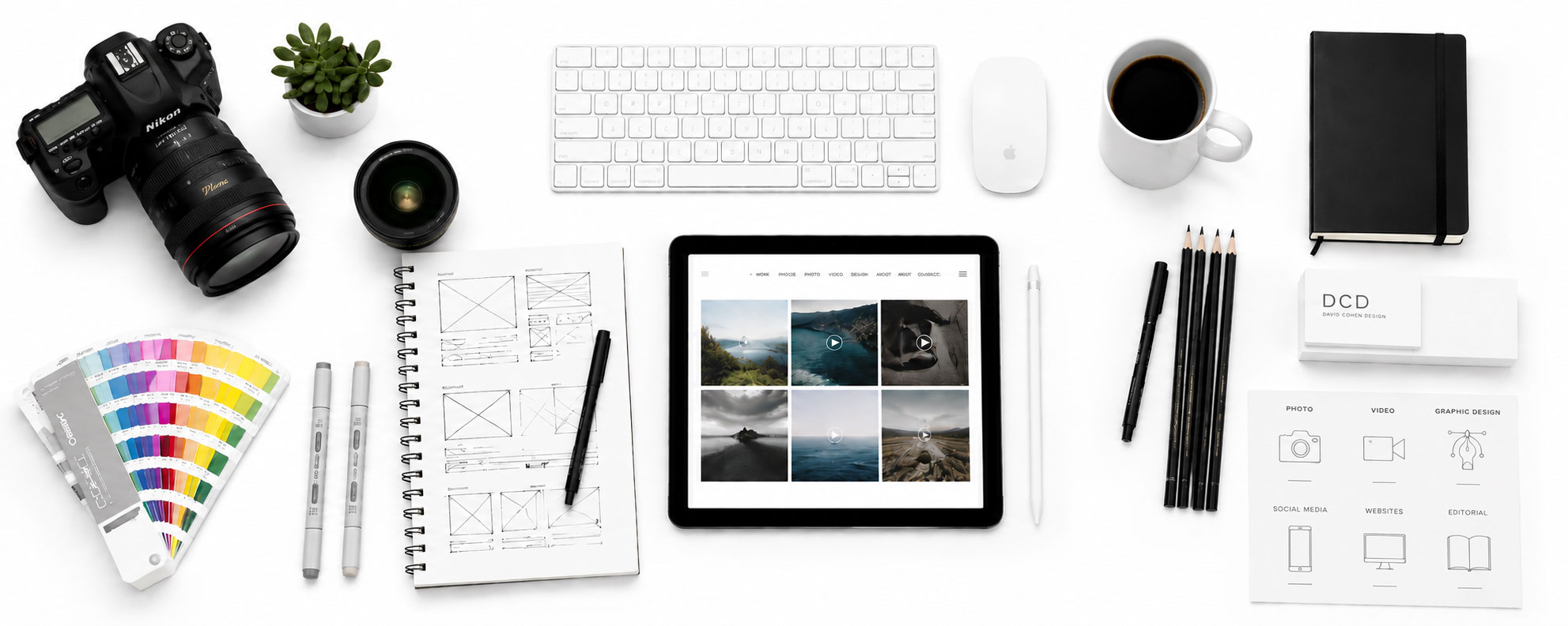 Creative studio workspace